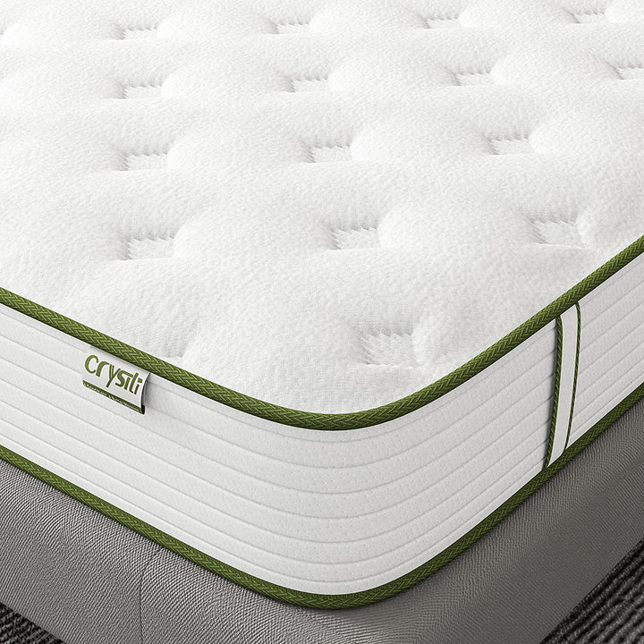 Big Promotion Crystli Green Avocado Collection 12 Inch Hybrid Mattress (US)