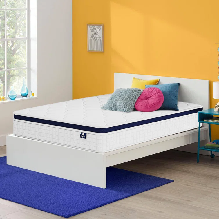 WM-10 Inch Crystli Midnight Collection Hybrid Innerspring Mattress with Zero Gravity(US)