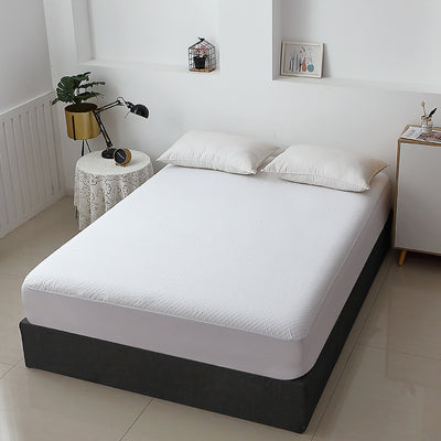 WM Waterproof Cotton Mattress Pad Mattress Protector