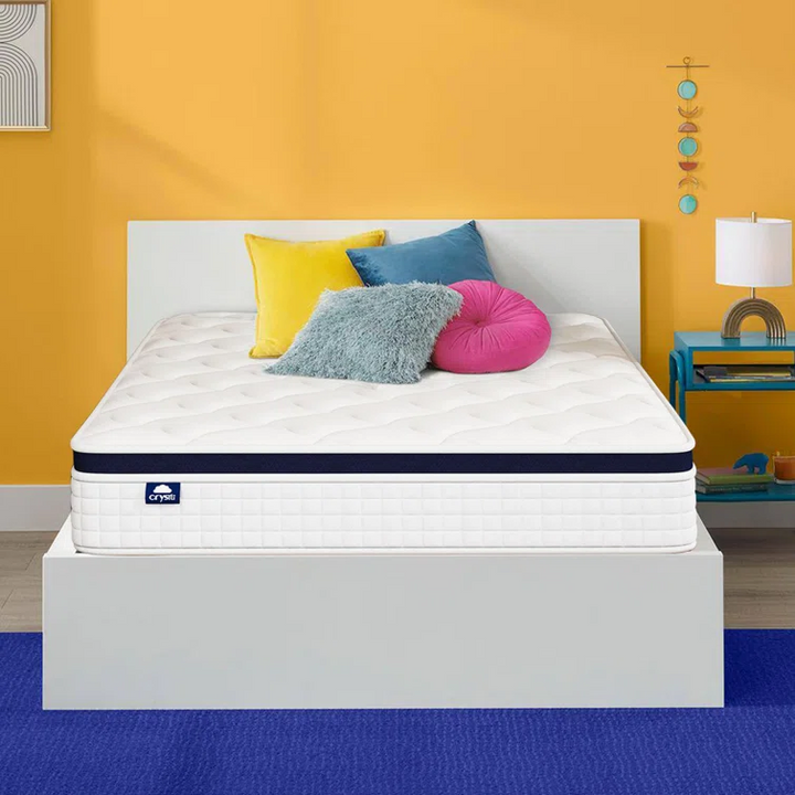 WM-10 Inch Crystli Midnight Collection Hybrid Innerspring Mattress with Zero Gravity(US)