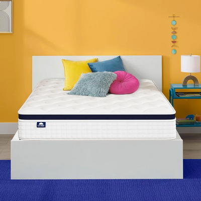 WM Crystli Midnight Collection 10 Inch Hybrid Innerspring Mattress with Zero Gravity(US)