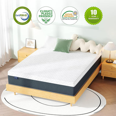 8 Inch Green Tea Memory Foam Mattress