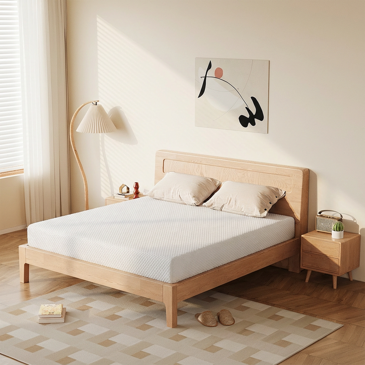 Somnara 12 Inch Mattress, CertiPUR-US Certified Gel Memory Foam with Charcoal, Medium Firm, Fiberglass-Free