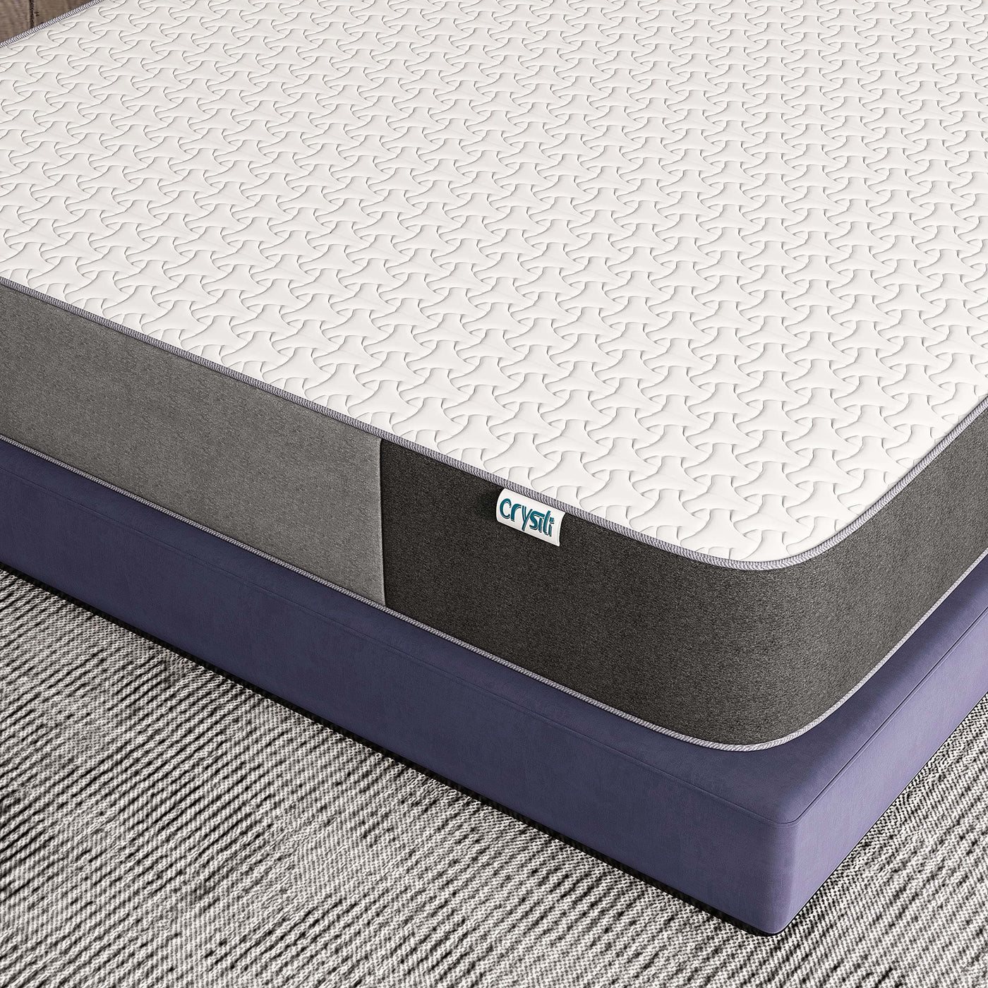 Crystli 10-inch Memory Foam Mattress