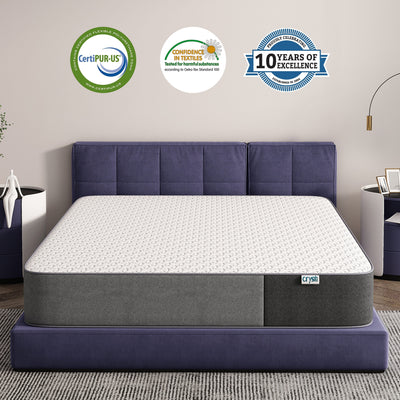 Big Promotion Crystli DC Collection| 8 inch Memory Foam Mattress with CertiPUR-US Certified (US)