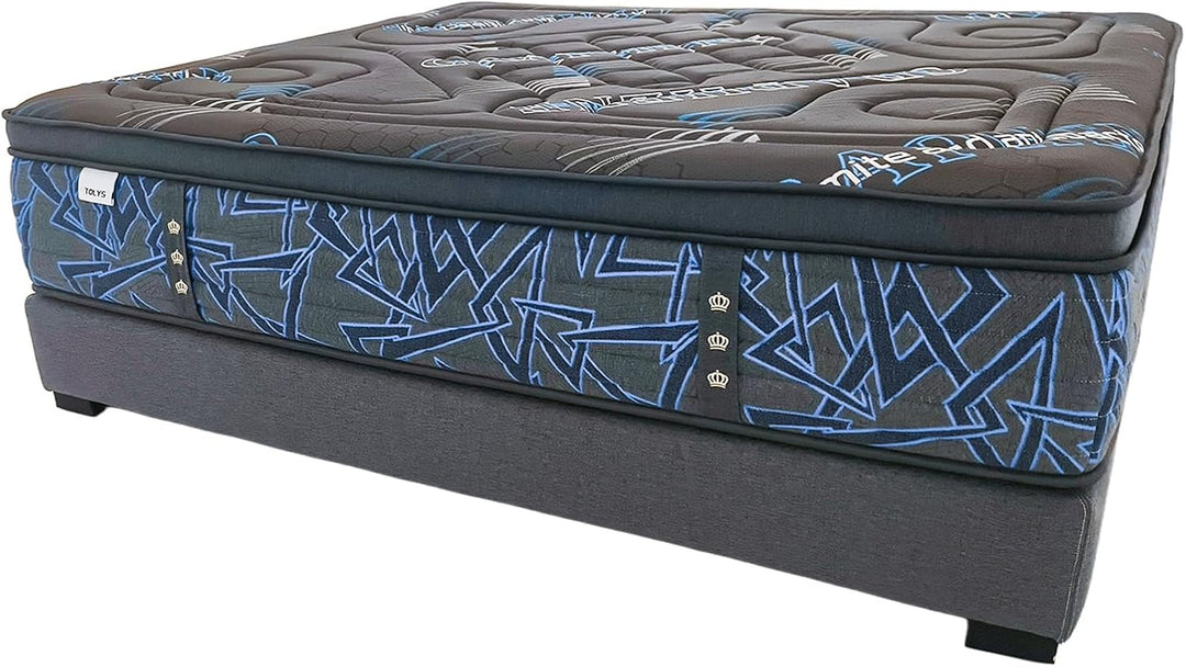TOLYS 10 Inch Twin Mattress Hybrid Single Mattress for Comfort Sleep