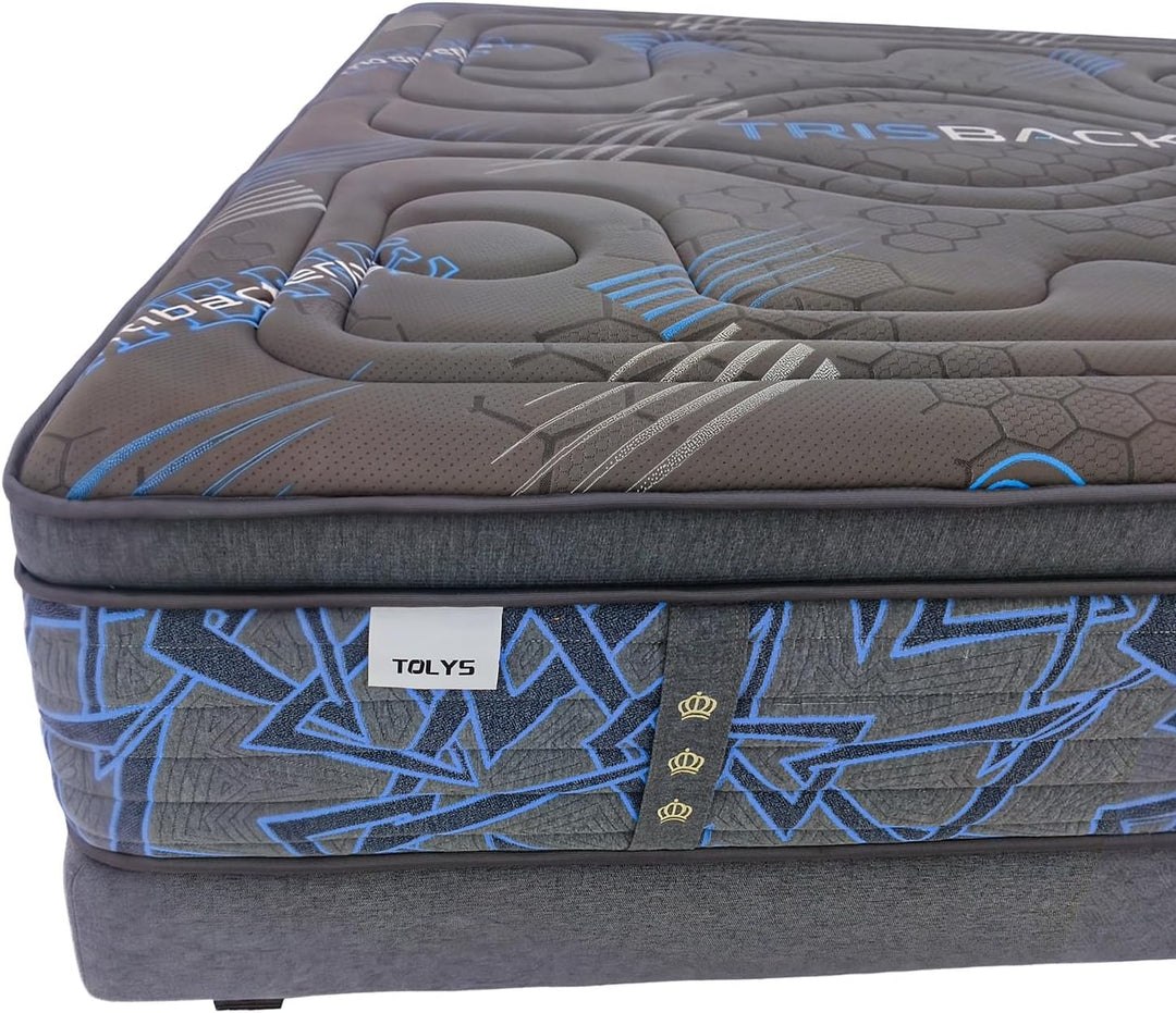 TOLYS 10 Inch Twin Mattress Hybrid Single Mattress for Comfort Sleep